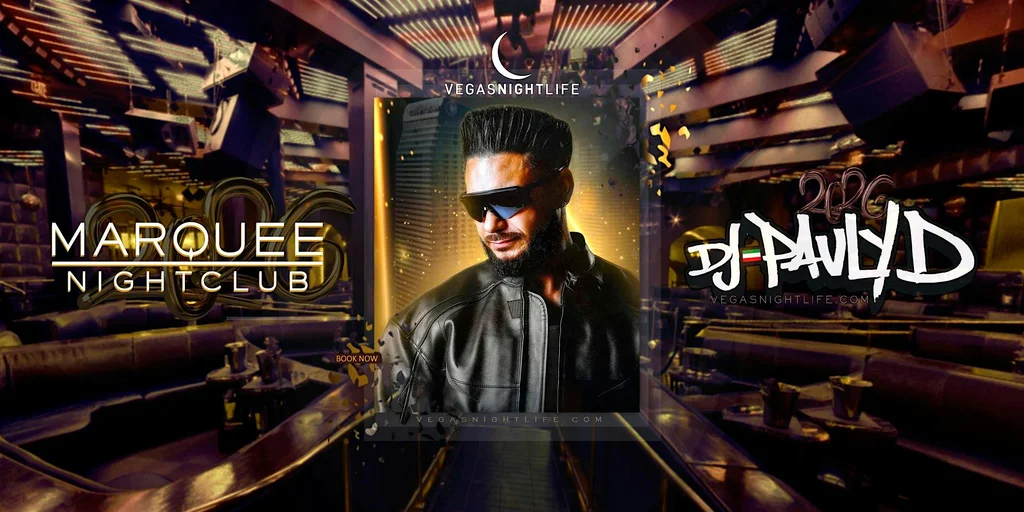 Marquee Vegas New Year's Eve Party 2027 w/ DJ Pauly D