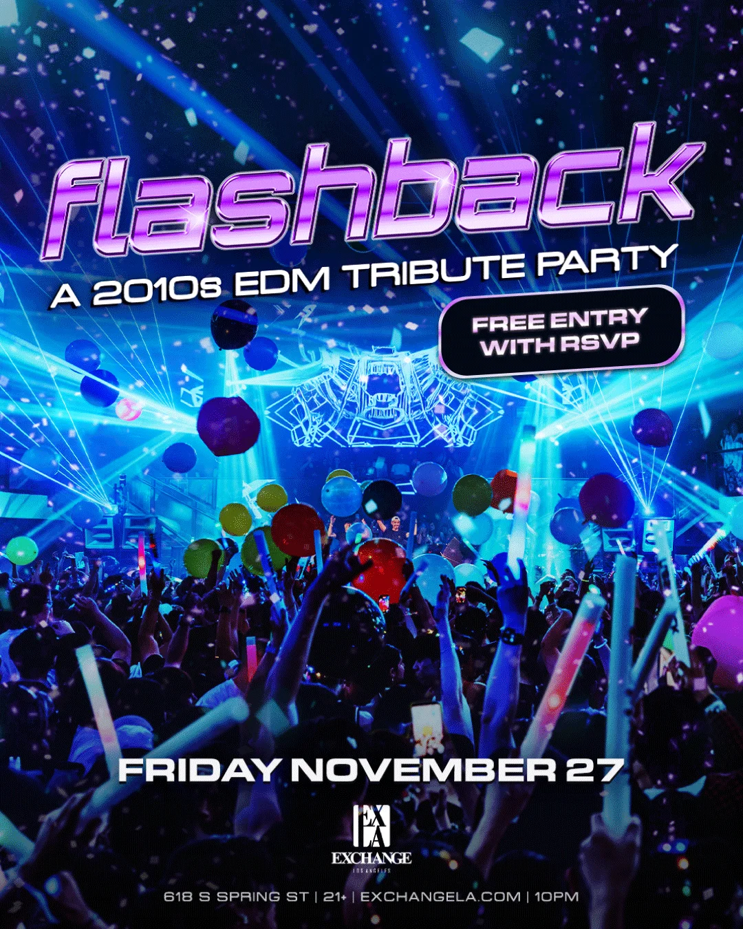 Flashback: A 2010s EDM Tribute Party