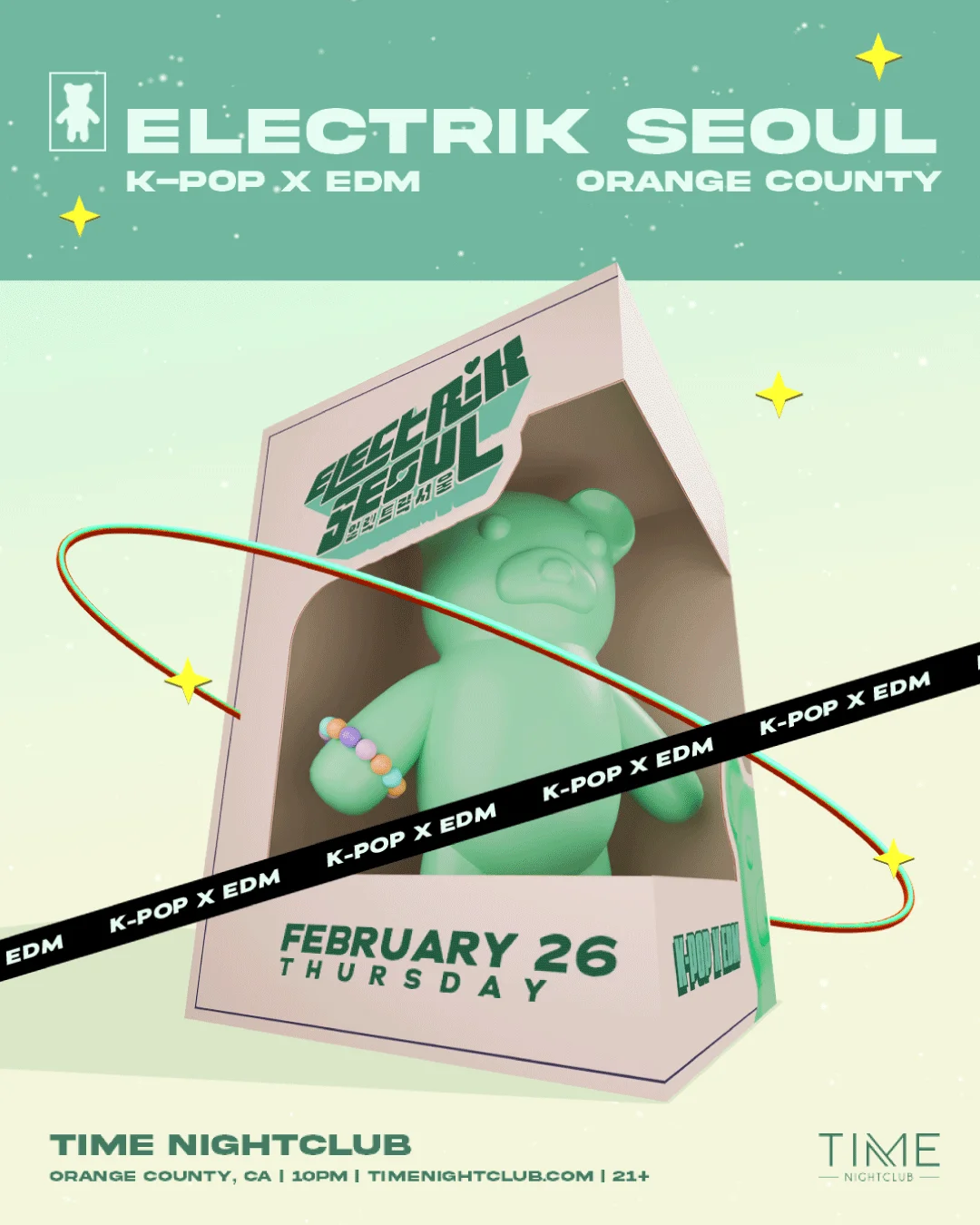 Time Nightclub presents Electrik Seoul: K-Pop x EDM
