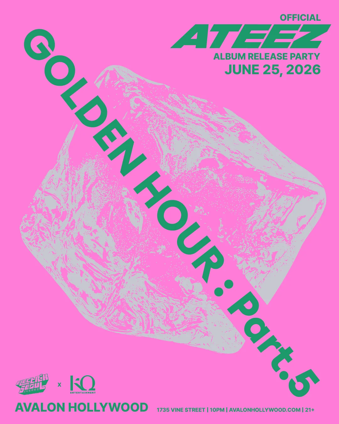 ATEEZ x Electrik Seoul Present: Official ATEEZ GOLDEN HOUR : Part.5 Album Release Party