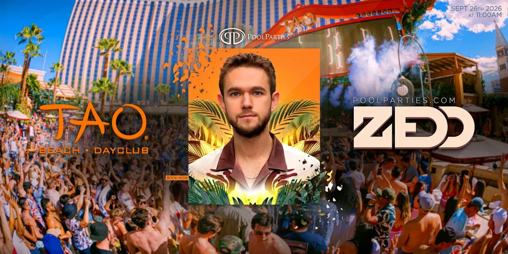 Zedd | Vegas Pool Party Saturday | TAO Beach