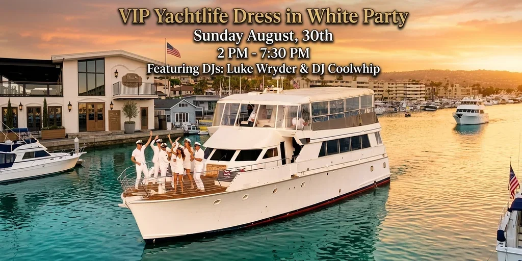 Newport Beach VIP YachtLife Sunday Cruise | Pier Pressure ®