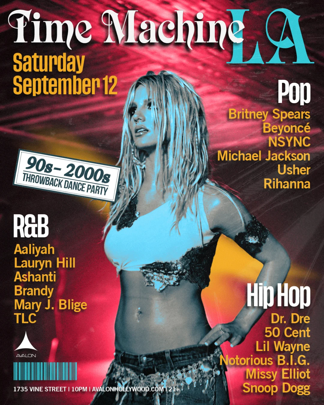 Time Machine: 90s - 2000s Throwback Dance Party