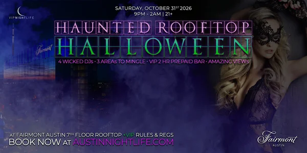 Haunted Rooftop | Austin Halloween Party