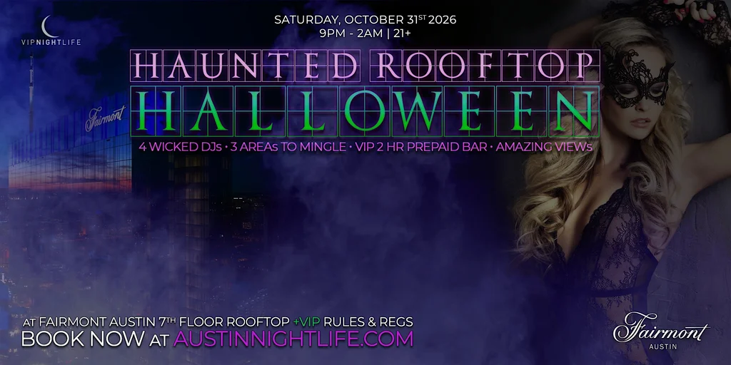 Haunted Rooftop | Austin Halloween Party