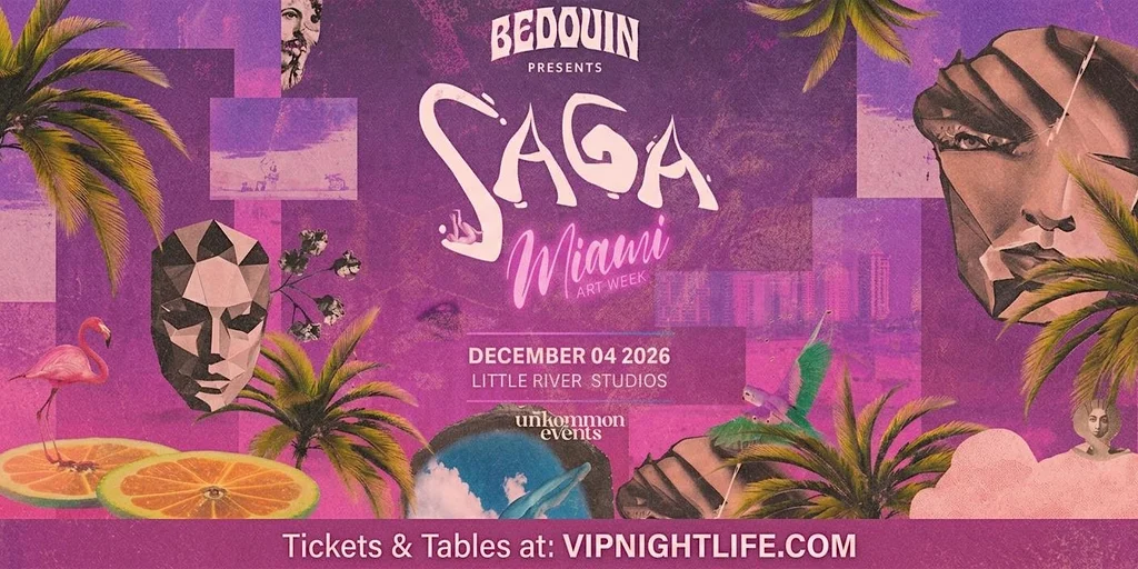 Bedouin Presents Saga | unKommon Art Week Miami Party