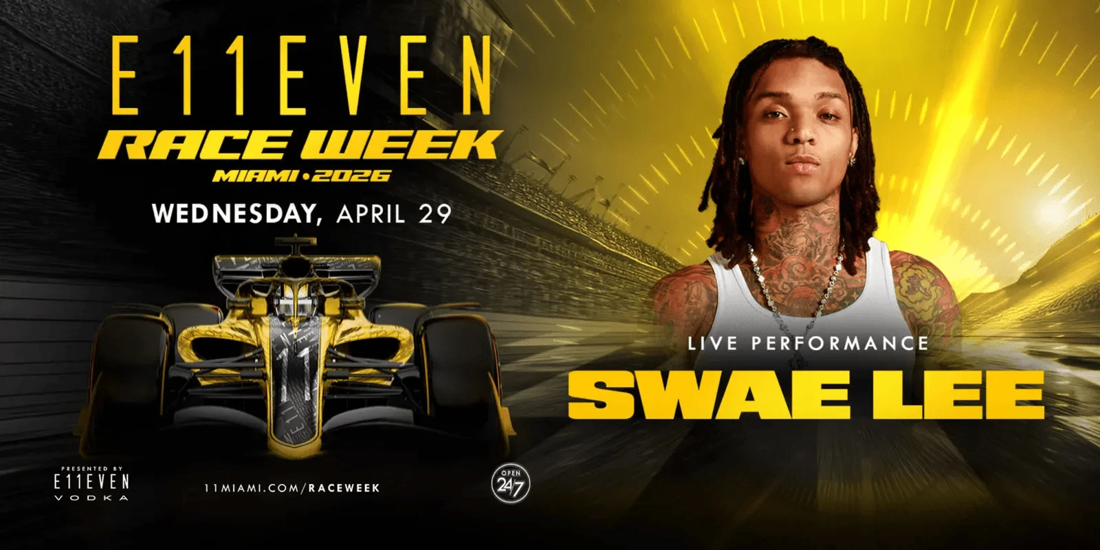 Swae Lee | E11EVEN Miami Race Week Party