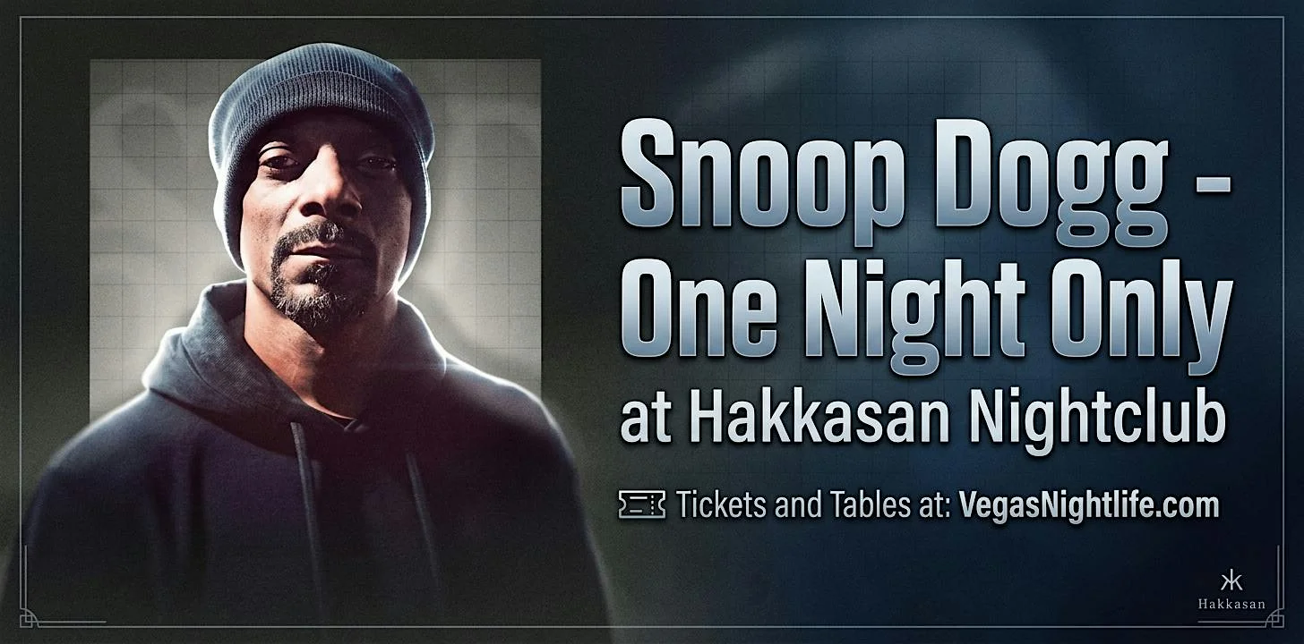Snoop Dogg - One Night Only at Hakkasan Nightclub | Las Vegas MGM Grand