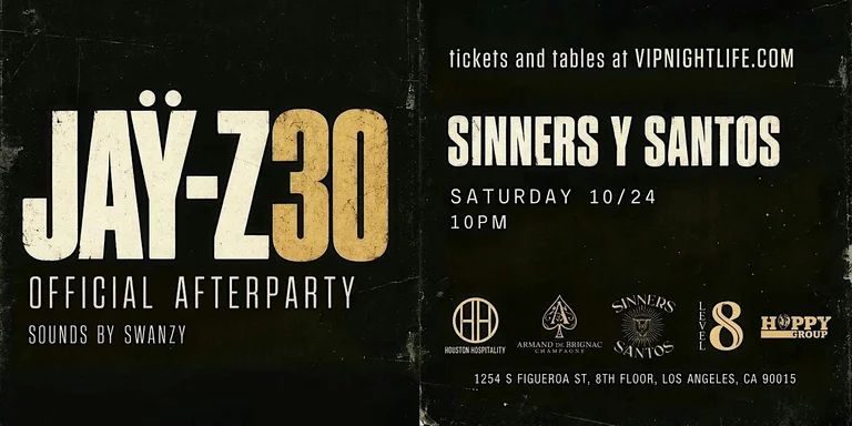 JAY-Z30 - OFFICIAL AFTER PARTY...