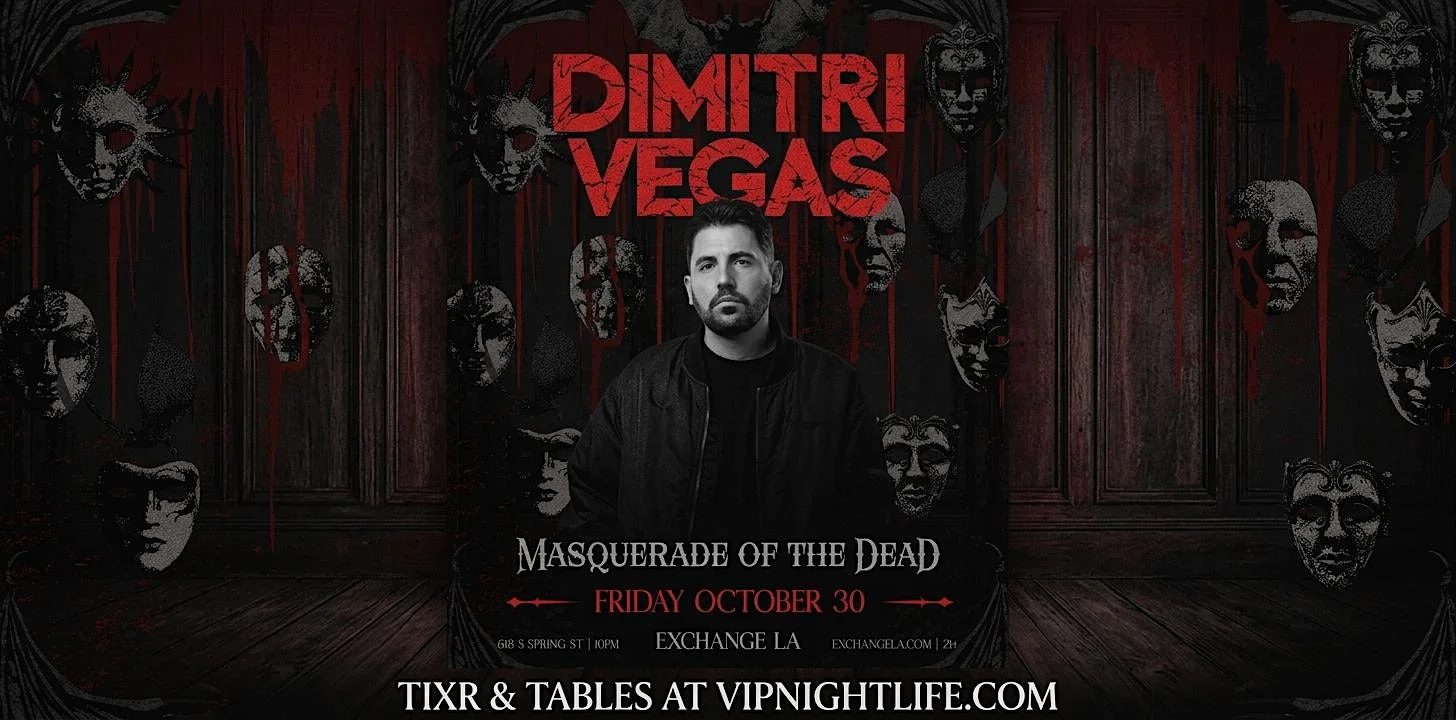 Halloween Eve Party w/ Dimitri Vegas at Exchange LA